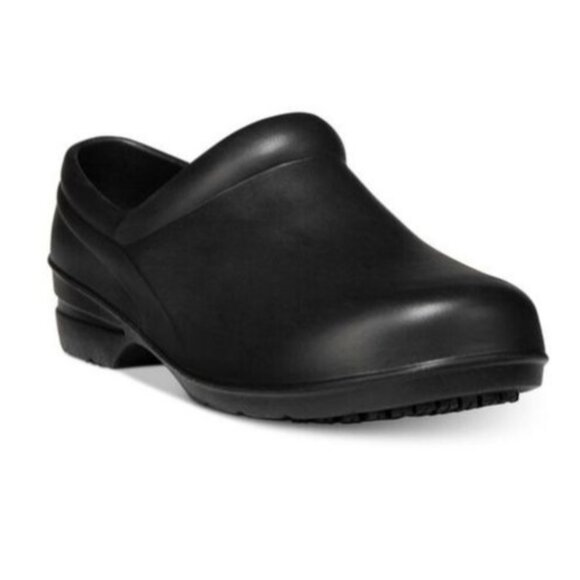 Easy‎ Works Natural Uniform Women's Slip-Resistant Clogs Size 6 Black - Picture 1 of 4